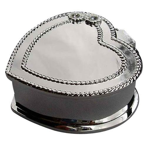 Heart-shaped Elegant Decorative Metal Souvenir Gift Box