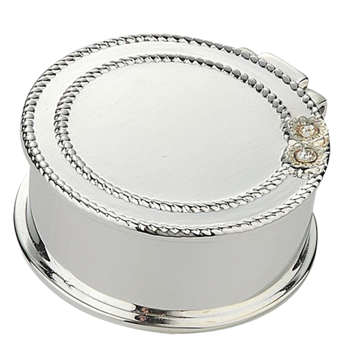 Clamshell Metal Wedding Favors and Gifts Trinket Box