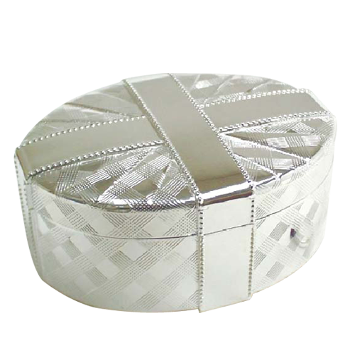 Personalized Vintage Oval Jewelry Gift Boxes