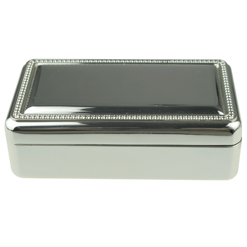 Silver Antique Jewellery Box