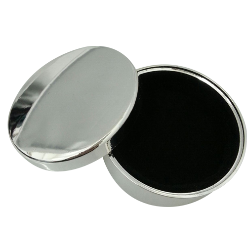 Round Engraved Personalized Available Jewelry Box