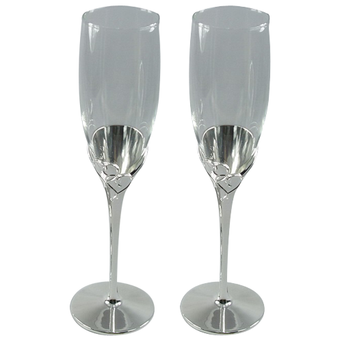 Tulip-shaped Wedding Champagne Wine Glass