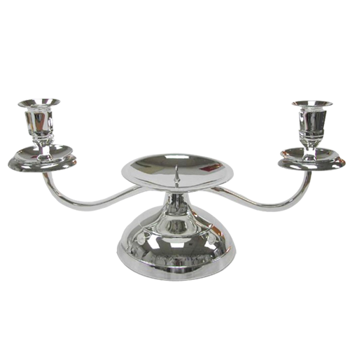 Small Size 3 Arms Candle Holder Made of Quality Zinc alloy
